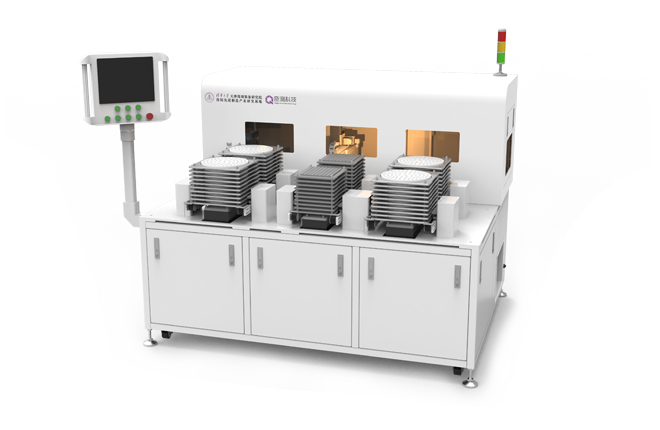 化纤喷丝头孔状全自动亚微米级检测系统